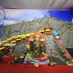 जनार्दन नगर मधीलजगदंब प्रतिष्ठान ने साकारला सप्तशृंगी गड