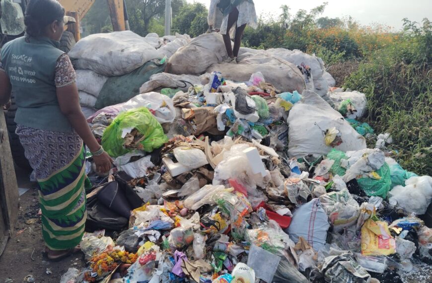 लोहगाव, वाघोली, विमाननगर परिसरात कचऱ्याचे ढीग