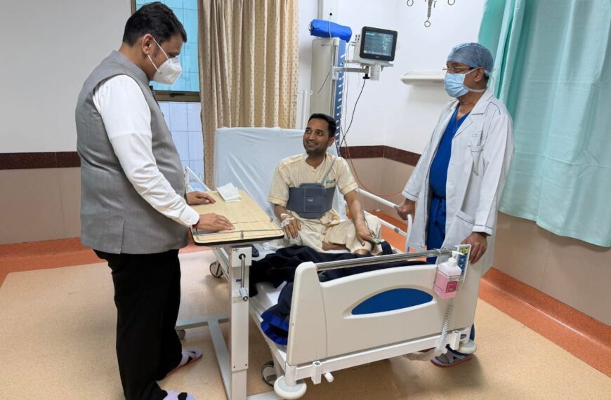 आजारपणात मुख्यमंत्र्यांनी केलेली मदत जगदीश मुळीक यांनी सोशल मिडियावर मांडली