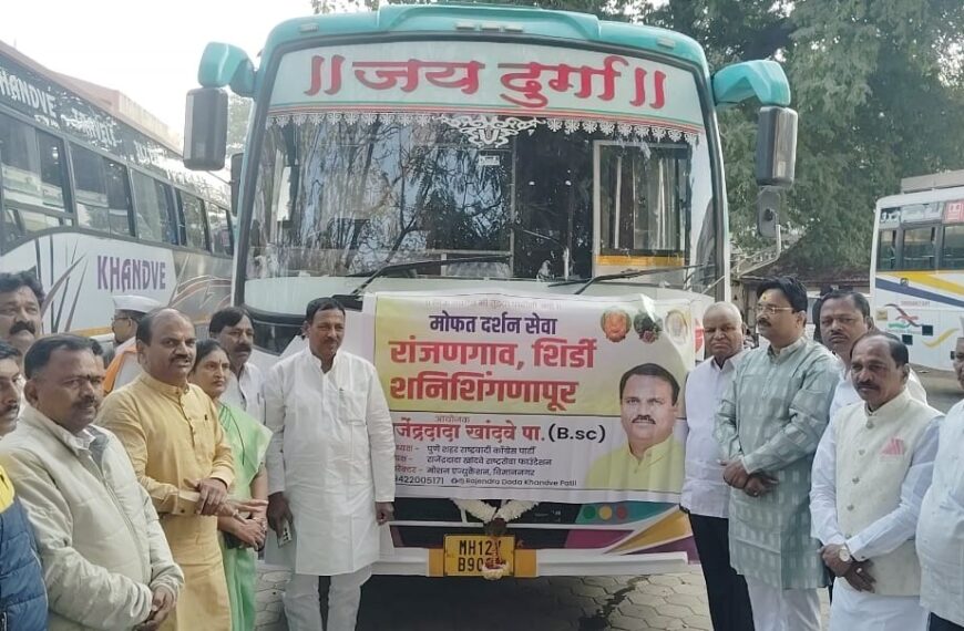 राजेंद्र खांदवे यांच्या वतीने हजारो नागरिकांना मोफत देवदर्शन यात्रा