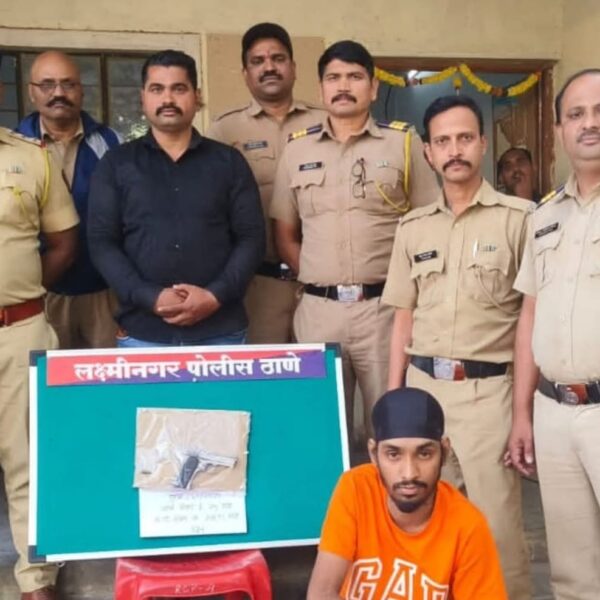 लक्ष्मीनगर पोलिसांची धडक कारवाई; देशी पिस्तूलसह तरुणाला सापळा…