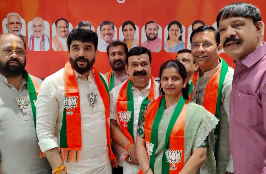 उबाठा चे माजी गटनेते संजय भोसले यांचा भाजपामध्ये प्रवेश