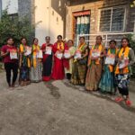 वंदनाताई खांदवे यांनी घेतली प्रचारात आघाडीघरोघरी जाऊन मतदारांशी केला संपर्क