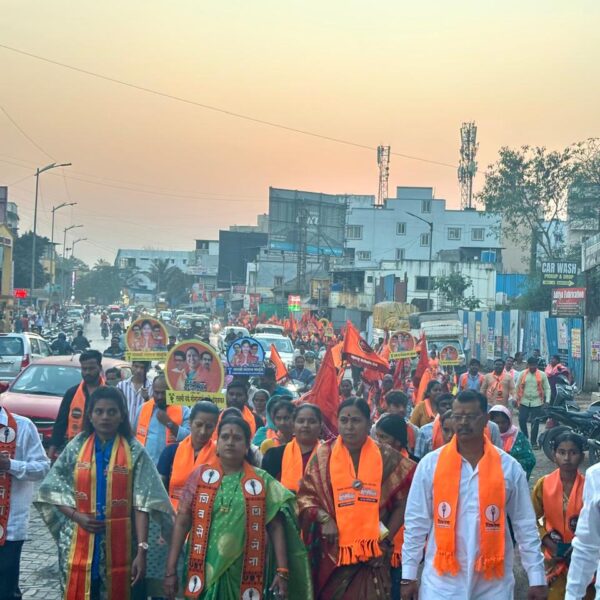 प्रभाग एक मधील शिवसेना- मनसे च्या उमेदवारांच्या प्रचारार्थ…