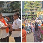 अनिल टिंगरे यांनी रविवार च्या दिवशी सोसायटी मधील नागरिकांशी साधला संवाद