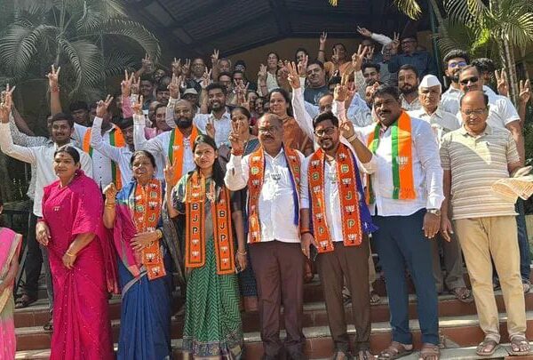 प्रभाग क्रमांक ०३ मध्ये भाजपा–आरपीआय महायुतीच्या उमेदवारांचा प्रचार&hellip;