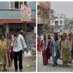 पोटात नवं जीवन… आणि हाती लोकशाहीचा झेंडा !