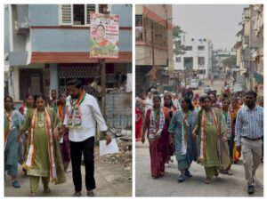 पोटात नवं जीवन… आणि हाती लोकशाहीचा झेंडा !