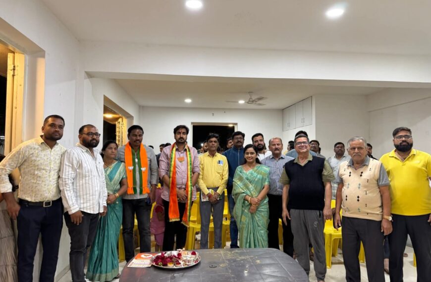 नागरिकांच्या भेटीगाठी घेत प्रभाग ४…