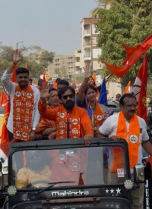 प्रभाग १ मध्ये शिवसेनेने रॅली काढत प्रचाराची केली&hellip;