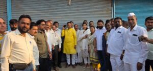 नवनिर्वाचित नगरसेवकांची अधिकाऱ्यांसमवेत लोहगाव मध्ये पहाणी